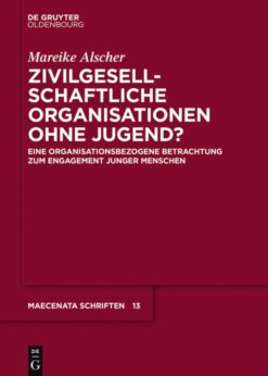 Zivilgesellschaftliche Organisationen ohne Jugend?: Eine organisationsbezogene Betrachtung zum Engagement junger Menschen eBook