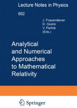 Analytical and Numerical Approaches to Mathematical Relativity eBook