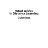 What Works in Distance Learning: Guidelines eBook