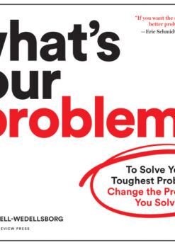 What's Your Problem?: To Solve Your Toughest Problems, Change the Problems You Solve eBook