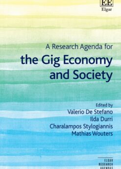 A Research Agenda for the Gig Economy and Society eBook