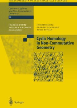 Cyclic Homology in Non-Commutative Geometry eBook