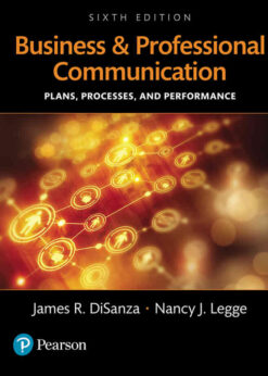 Business and Professional Communication: Plans, Processes, and Performance, 6th Edition eBook