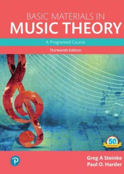 Basic Materials in Music Theory: A Programmed Approach, 13th Edition eBook