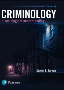 Criminology: A Sociological Understanding, 7th Edition eBook
