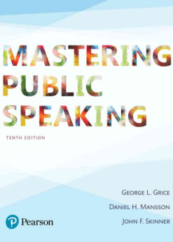 Mastering Public Speaking, 10th Edition eBook