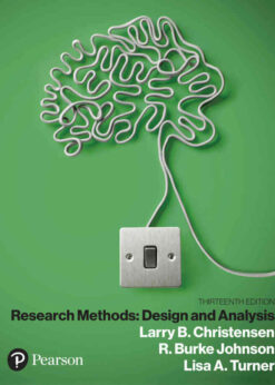 Research Methods, Design, and Analysis, 13th Edition eBook