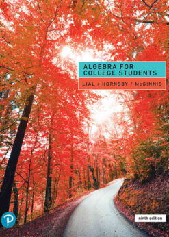 Algebra for College Students, 9th Edition eBook
