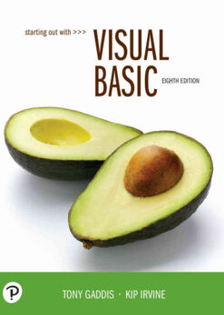 Starting Out With Visual Basic, 8th Edition eBook