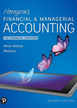 Horngren's Financial & Managerial Accounting: The Financial Chapters, 7th Edition eBook