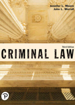 Criminal Law (Justice Series), 3rd Edition eBook