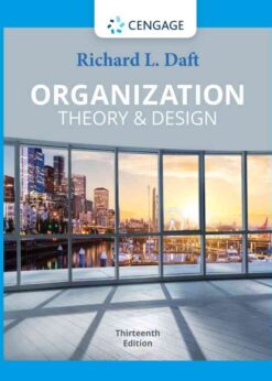 Organization Theory & Design, 13th Edition eBook