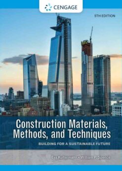 Construction Materials, Methods and Techniques: Building for a Sustainable Future, 5th Edition eBook
