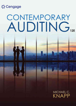 Contemporary Auditing, 12th Edition eBook