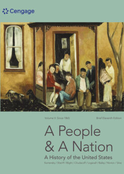A People and a Nation: A History of the United States, Brief Edition, Volume II: to 1865, 11th Edition eBook
