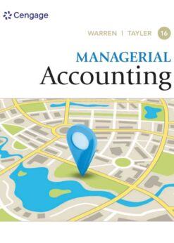 Managerial Accounting, 16th Edition eBook