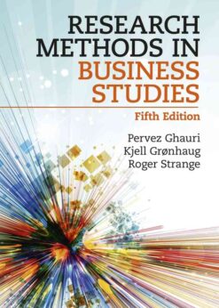 Research Methods in Business Studies, 5th Edition eBook