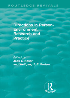 Directions in Person-Environment Research and Practice (Routledge Revivals) eBook