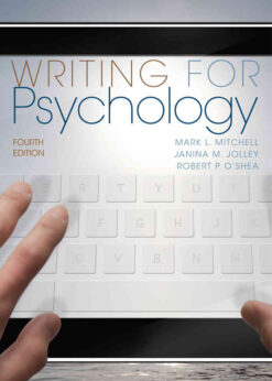 Writing for Psychology, 4th Edition eBook