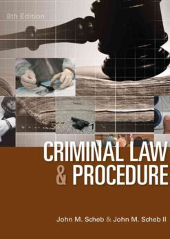 Criminal Law and Procedure, 8th Edition eBook