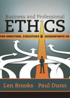 Business & Professional Ethics for Directors, Executives & Accountants, 8th Edition eBook