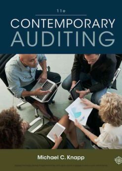 Contemporary Auditing, 11th Edition eBook