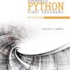 Fundamentals of Python: First Programs, 2nd Edition eBook