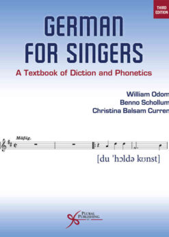 German for Singers: A Textbook of Diction and Phonetics, 3rd Edition eBook
