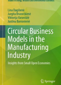 Circular Business Models in the Manufacturing Industry: Insights from Small Open Economies eBook