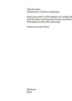 Todd Saunders – Architecture in Northern Landscapes eBook