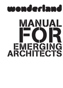 wonderland MANUAL FOR EMERGING ARCHITECTS eBook