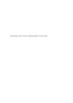Building with Infra-lightweight Concrete: Design, Planning, Construction eBook