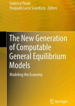 The New Generation of Computable General Equilibrium Models: Modeling the Economy eBook