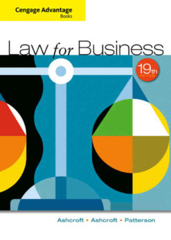 Cengage Advantage Books: Law for Business, 19th Edition eBook
