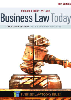 Business Law Today, Standard: Text & Summarized Cases, 11th Edition eBook
