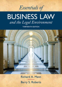 Essentials of Business Law and the Legal Environment, 13th Edition eBook
