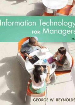 Information Technology for Managers, 2nd Edition eBook