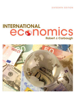 International Economics, 16th Edition eBook