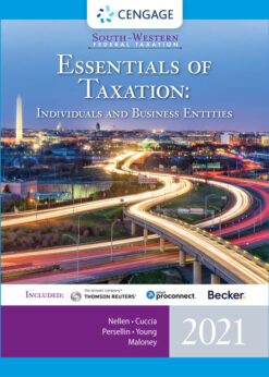 South-Western Federal Taxation: Essentials of Taxation: Individuals and Business Entities, 2021 Edition eBook
