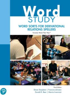 Word Study: Word Sorts for Derivational Relations Spellers (formerly Words Their Way™), 3rd Edition eBook