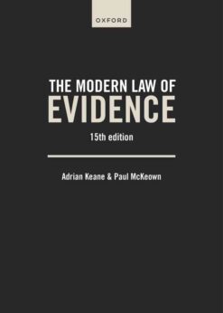 The Modern Law of Evidence, 15th Edition eBook