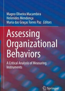 Assessing Organizational Behaviors: A Critical Analysis of Measuring Instruments eBook