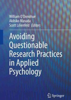 Avoiding Questionable Research Practices in Applied Psychology eBook