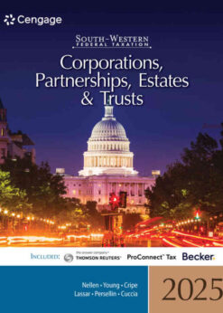 South-Western Federal Taxation 2025: Corporations, Partnerships, Estates and Trusts, 48th Edition eBook