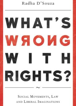 What's Wrong with Rights?: Social Movements, Law and Liberal Imaginations, 1st Edition eBook