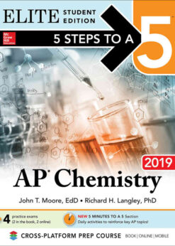 1st Edition, 5 Steps to a 5: AP Chemistry 2019 Elite Student Edition eBook